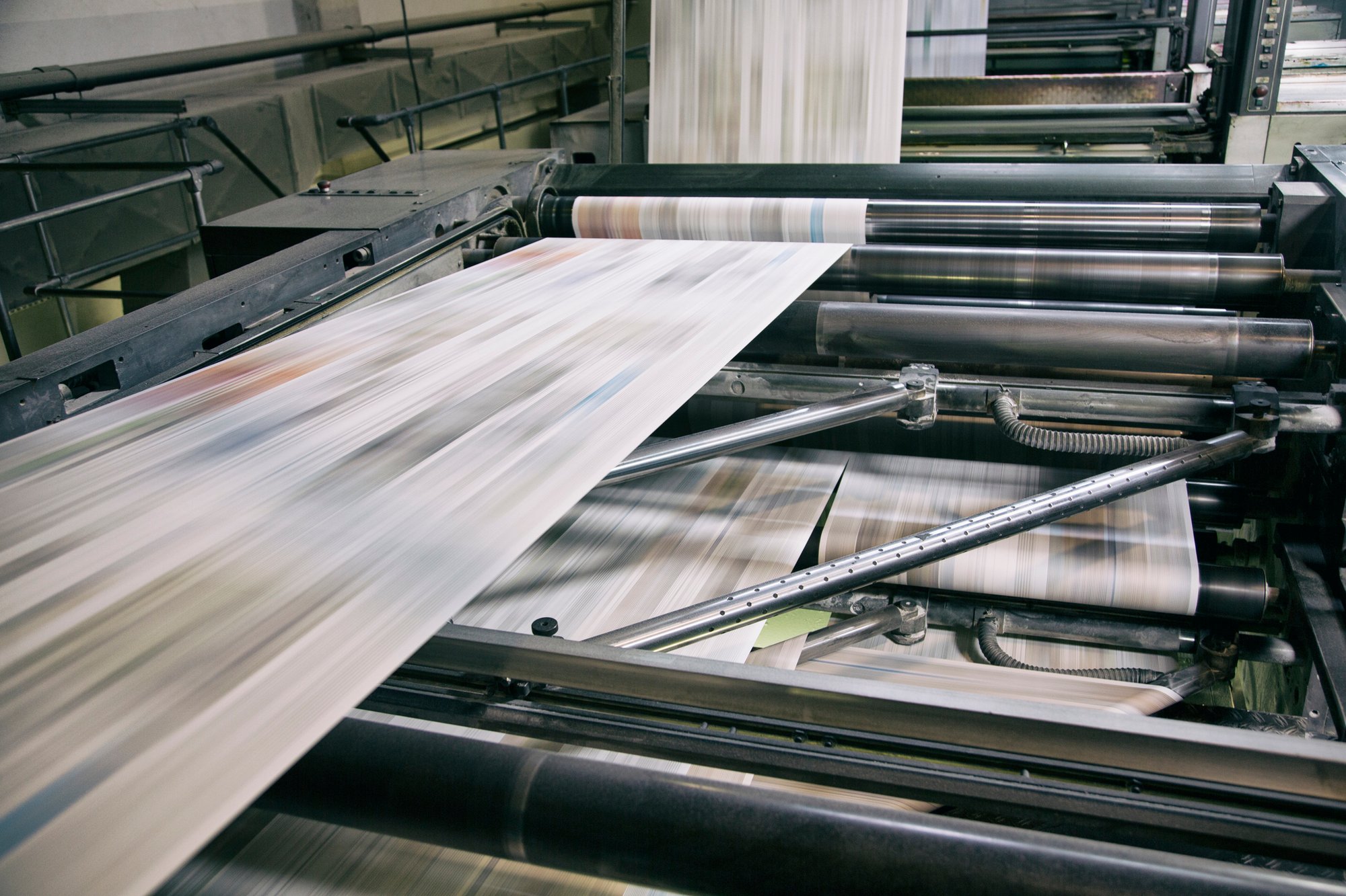GettyImages-1127947543 Printing Press